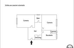 De vanzare apartament 2 camere, 65 mp, boxa subsol, zona strazii Dorobantilor