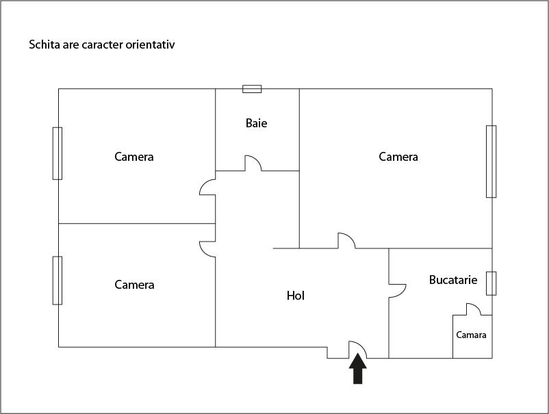 Apartament de vânzare 3 camere Marasti - 1580AV | BLITZ Cluj-Napoca | Poza1