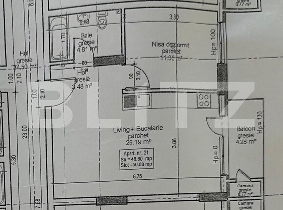 Apartament de vânzare 2 camere Manastur - 158176AV | BLITZ Cluj-Napoca | Poza1