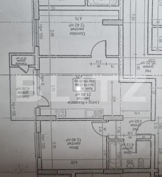 Apartament de vânzare 3 camere Floreşti - 158217AV | BLITZ Cluj-Napoca | Poza6
