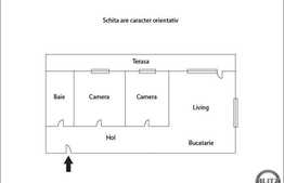 Vanzare apartament 3 camere, 70 mp, decomandat, zona Iulius Mall