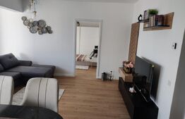 Apartament mobilat si utilat, 56 mp utili, 2 balcoane, lift, la 5 minute de Vivo
