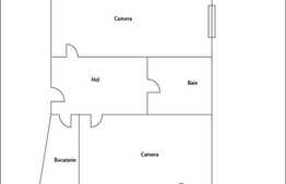 De vanzare 2 camere, 52 mp in zona Complexului Minerva