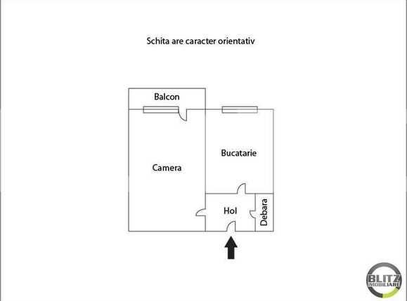 Garsonieră de vânzare Andrei Mureşanu - 15843AV | BLITZ Cluj-Napoca | Poza8