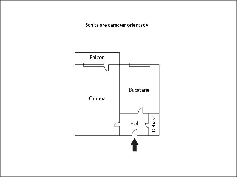Garsonieră de vânzare Andrei Mureşanu - 15843AV | BLITZ Cluj-Napoca | Poza1