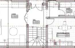 Casa tip triplex, 110mp utili, finisata, teren de 50mp, cartier nou in Terra