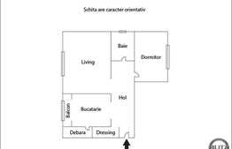 De vanzare apartament 2 camere, 49 mp, decomandat, zona strazii Dunarii