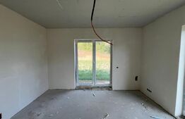 Casa individuala 98 mp, semifinisata, 4 camere,  teren 500 mp,  Popesti