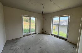 Casa individuala 98 mp, semifinisata, 4 camere,  teren 500 mp,  Popesti