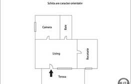 Vanzare apartament 2 camere, 88 mp, terasa, loc de parcare, zona strazii Fagului