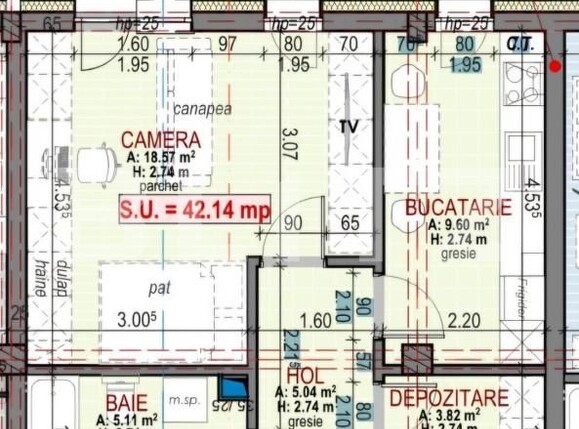 Apartament de vânzare 2 camere Floreşti - 158617AV | BLITZ Cluj-Napoca | Poza3