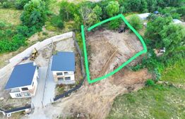 Teren intravilan, 1487mp, cu panorama spre Cluj, in Feleacu