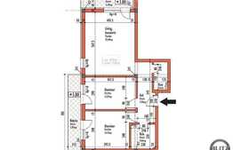 Vanzare apartament 3 camere, 68,69 mp, imobil nou, zona strazii Eugen Ionesco