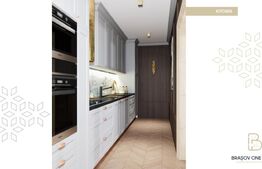 Penthouse de lux cu 4 camere si vedere spre munte