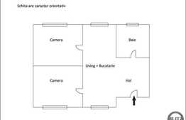 De vanzare apartament cu 3 camere, 80 mp, imobil nou, zona strazii Predeal