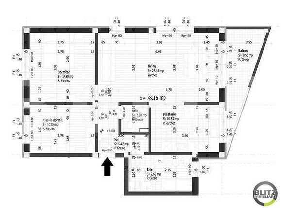 Apartament de vânzare 3 camere Bună Ziua - 15894AV | BLITZ Cluj-Napoca | Poza1