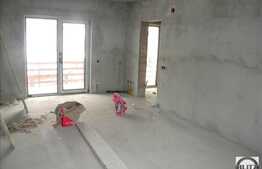 Apartament semifinisat cu 2 camere, 55 mp, imobil finalizat in 2015