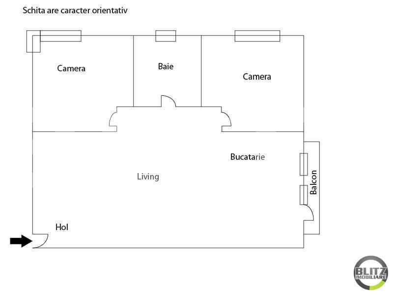 Apartament de vânzare 3 camere Andrei Mureşanu - 1591AV | BLITZ Cluj-Napoca | Poza14