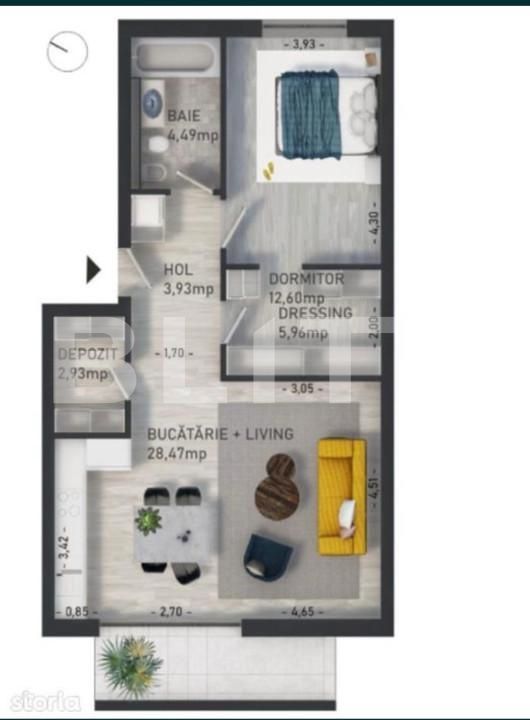 Apartament de vânzare 2 camere Baciu - 159146AV | BLITZ Cluj-Napoca | Poza9