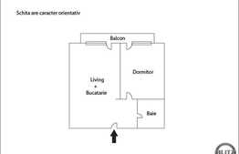 Apartament cochet cu 2 camere, 48 mp, etaj intermediar! Zona Terra! Parcare!