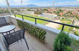 Apartament 2 camere,  mobilat-utilat, 3 balcoane, 75.64 mp, priveliște superbă