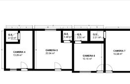 Casa 7 camere muncitori +HALA DEPOZITARE, TEREN 3500mp, centura Cluj-Apahida