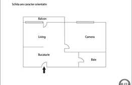 De vanzare apartament 1 camera, 38 mp, imobil nou, zona strazii Oasului