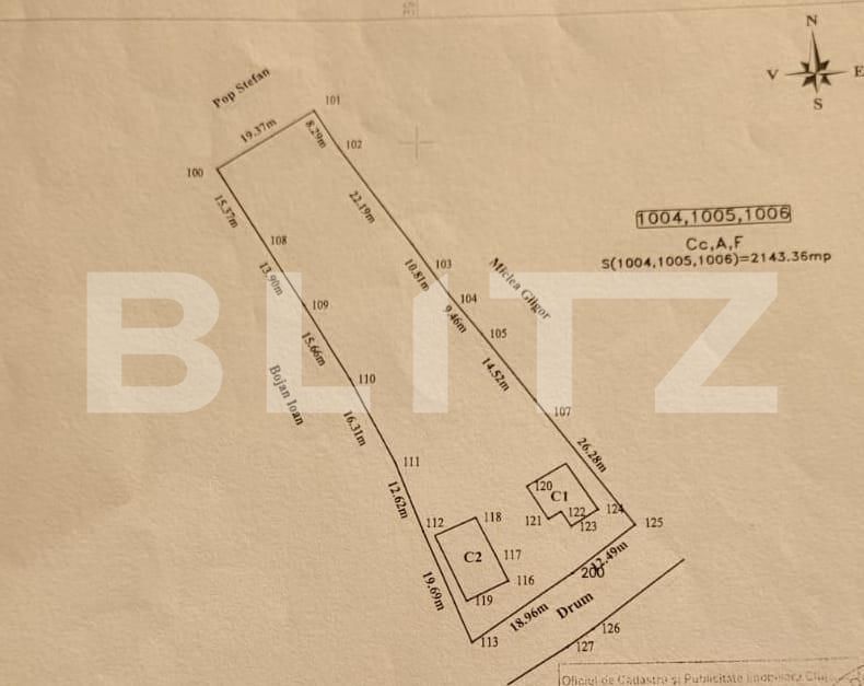 Teren de vânzare Feleacu - 159627TV | BLITZ Cluj-Napoca | Poza2