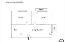 1 camera, 58 mp, finisat si mobilat lux, terase, zona strazii Clinicilor