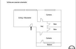 Vanzare apartament 3 camere, 65 mp, boxa subsol, zona strazii Fabricii
