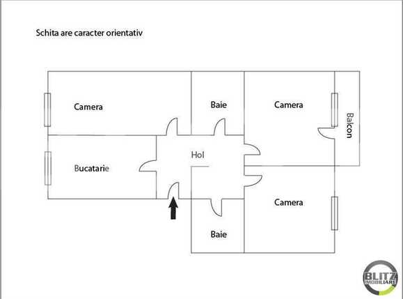 Apartament de vânzare 3 camere Semicentral - 15971AV | BLITZ Cluj-Napoca | Poza8
