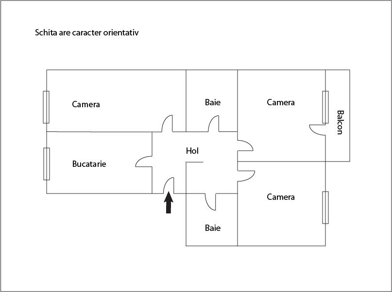 Apartament de vânzare 3 camere Semicentral - 15971AV | BLITZ Cluj-Napoca | Poza1