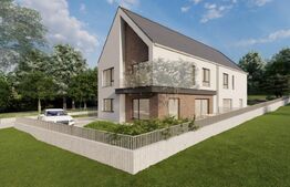 Duplex semifinisat 125 mp utili, teren 270 mp, cartier Voronet