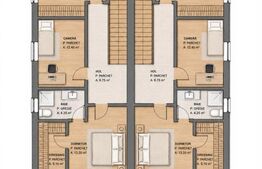 Casa semifinisata, 150 mp utili, zona urbanizata, intrare Jucu