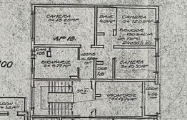 Apartament de 3 camere, 65 mp, decomandat, plus uscatorie, Piata Zorilor