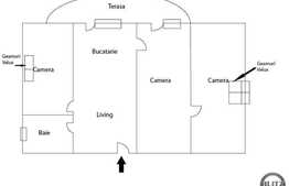 Apartament 3 camere, 85mp plus 35 mp terasa, mansarda, zona Piata Engels