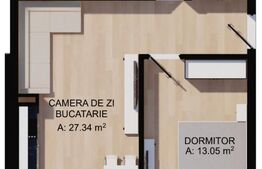 Apartament 2 camere, balcon 10mp, etaj intermediar, parcare, zona centrala