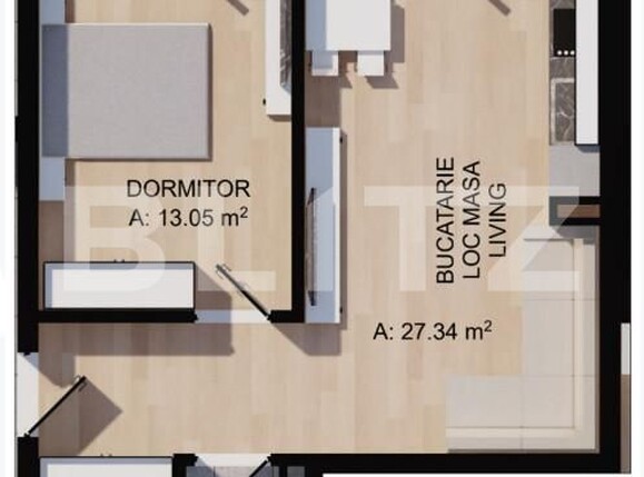 Apartament de vânzare 2 camere Floreşti - 160106AV | BLITZ Cluj-Napoca | Poza2