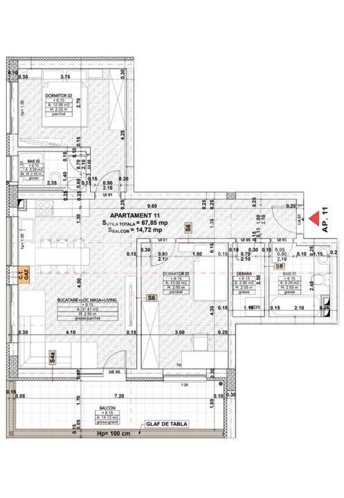 Apartament de vânzare 3 camere Floreşti - 160126AV | BLITZ Cluj-Napoca | Poza2