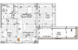 Apartament cu 3 camere, terasa 15mp, parcare , zona centrala