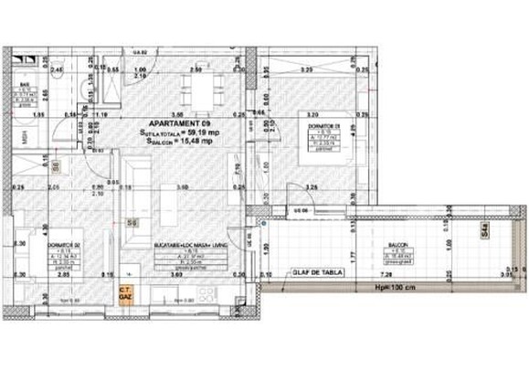 Apartament de vânzare 3 camere Floreşti - 160127AV | BLITZ Cluj-Napoca | Poza2