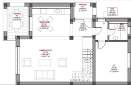 Casa alipita in Feleacu cu priveliste panoramica, constructie premium