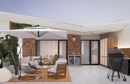 Apartament Exclusivist, 92mp, terasa 60mp, bloc nou 