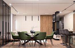 Apartament Exclusivist, 92mp, terasa 60mp, bloc nou 