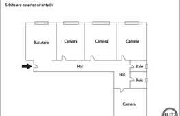 4 camere, 85 mp, decomandat, complet mobilat, zona strazii Mehedinti!