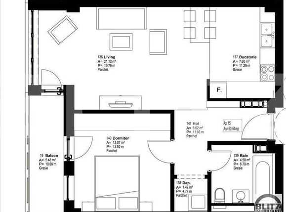 Apartament de vânzare 2 camere Dambul Rotund - 16023AV | BLITZ Cluj-Napoca | Poza3