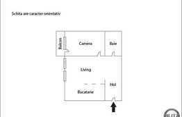 De vanzare 2 camere, 45 mp, etaj intermediar, zona Stejarului! Parcare cu CF!