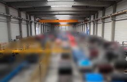 Hala cu pod rulant, cladire admininstrativa. Top!