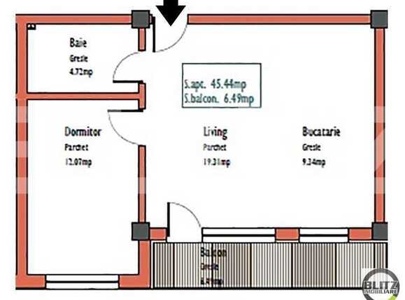 Apartament de vânzare 2 camere Marasti - 16031AV | BLITZ Cluj-Napoca | Poza1