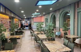 Restaurant cu terasa mobilat, zona centrala